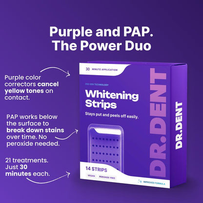 Teeth whitening strips